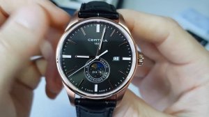 Certina DS-8 Moon Phase Chronometer. Обзор\Review
