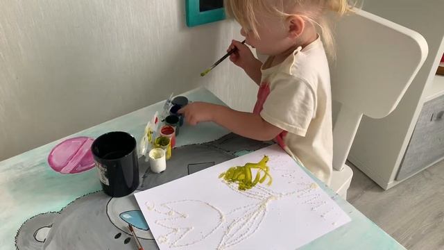 Рисование солью " Аленький цветочек" смотреть онлайн