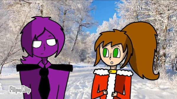Winter Story by Miatriss: animation. НОВОГОДНЯЯ АНИМАЦИЯ!