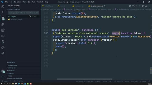 58. Testing JavaScript async and await calls - Jasmine Testing смотреть онлайн