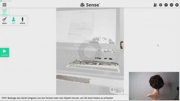 XYZprinting 3D Scanner 2.0 Test