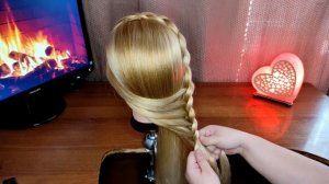 Это ЛЕГКО! Красивая и быстрая коса на изнанку •ВИДЕО 30•