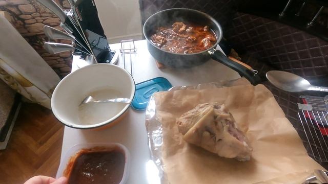 Впервые приготовил рульку,всё получилось четко!