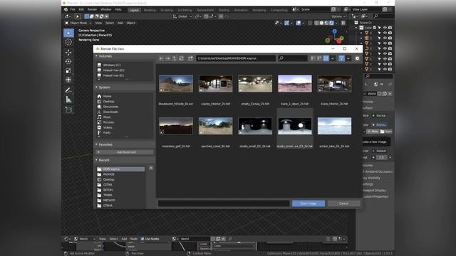 HDRI НАСТРОЙКИ. ОСВЕЩЕНИЕ СЦЕНЫ в 2 клика. Как настроить HDRI карту. Как сделать красивое освещение