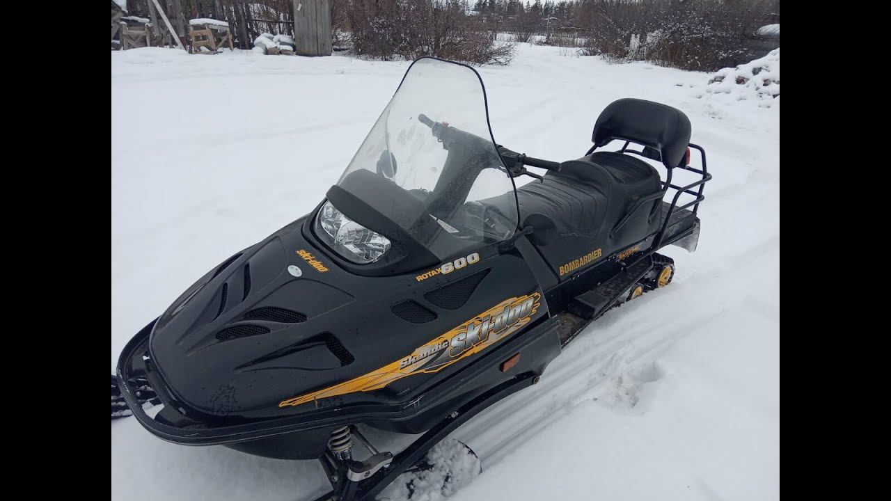 Забираю для восстановления снегоход BRP 600 AEC смотреть онлайн