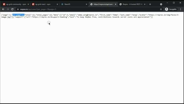 ReactJS How to load data API in AG Grid React with loading content and Pagination смотреть онлайн