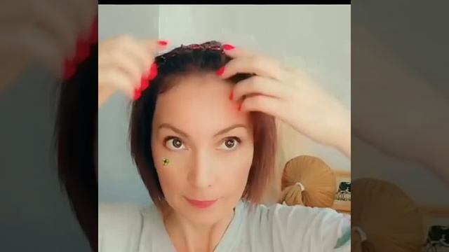 Причёска с ободком на короткие волосы. Причёска на себе, ОЧЕНЬ ПРОСТО. Алиэкспресс смотреть онлайн