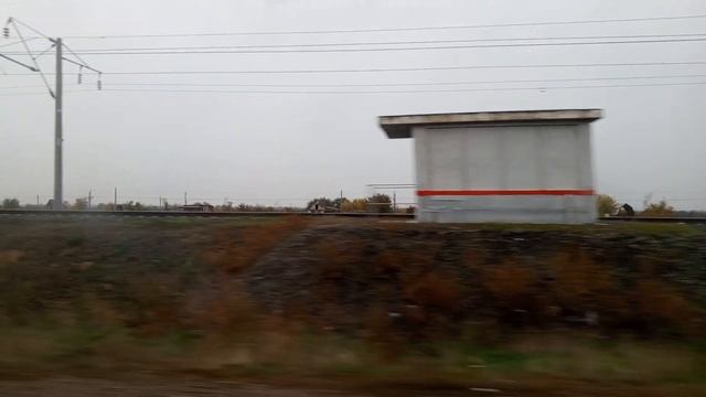 Тепловоз 2ТЭ25Км следует резервом по перегону Астрахань-2-Дельта смотреть онлайн