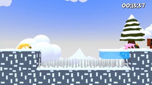 super bunny men игра на двоих на одном компьютере смотреть онлайн