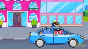 Little Police Chases the Thief 🤩 Go Police! + More Kids Songs & Nursery Rhymes by VocaVoca 🥑