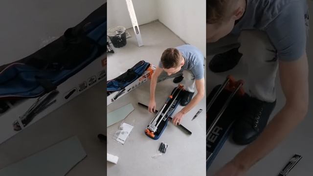 Купили ручной плиткорез Dexter. Обзор. смотреть онлайн