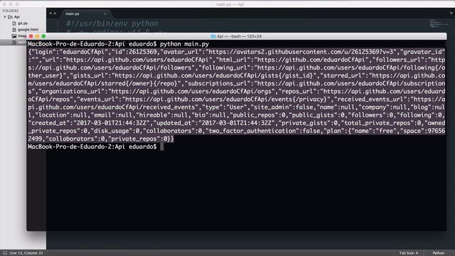14.- Taller consumir APIs con Python - Sesiones смотреть онлайн