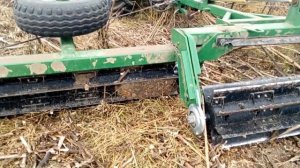 Рубящий каток ПТ-6 по подсолнечнику ,,ТЕХНОПОЛЬ" (МТЗ-920)