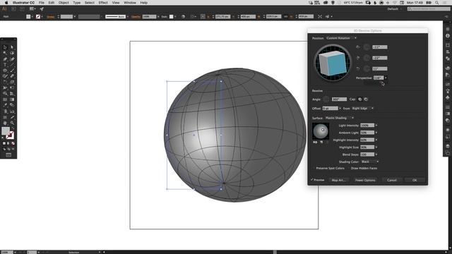Design a 3D Object Effect Illustrator Tutorial смотреть онлайн