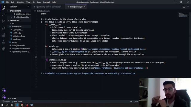 3 - Flask Dersleri - Postgresql Kurulumu, ORM, SQLAlchemy, DataClass ile Tablo Tanımlanması смотреть онлайн