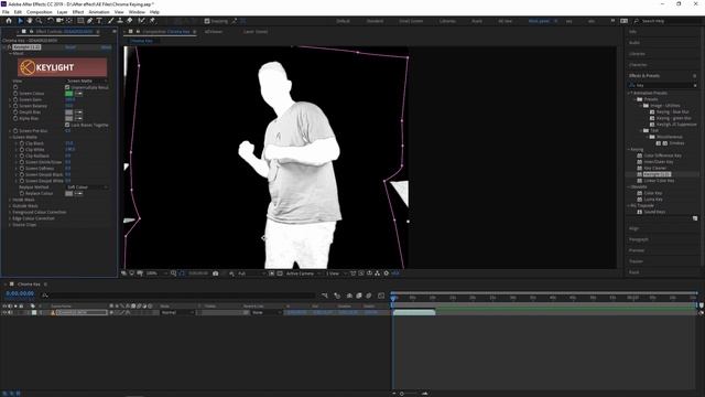 Chroma Keying | Green Screen | Adobe After Effects | Tutorials Point смотреть онлайн