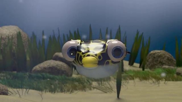 FUGU, The Puffer Fish  (cartoon)