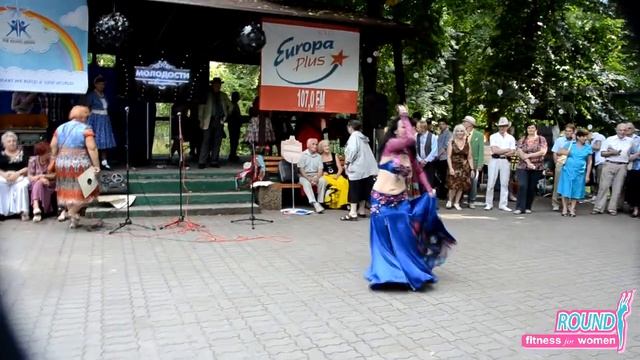 Женский фитнес-клуб "РАУНД, восточный танец, тренер - Любовь Мироненко смотреть онлайн