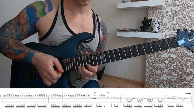 Crazy Train – Ozzy Osbourne – solo cover with tab смотреть онлайн