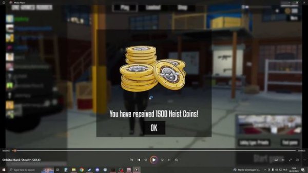 One Armed Robber - Free Heist Coins (Was From Christmas Bonus)
