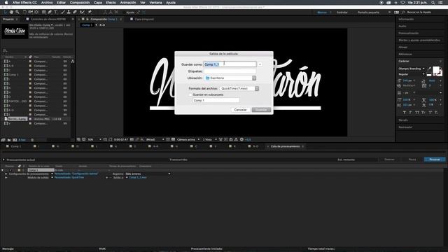 Cómo Exportar en After Effects (Guardar Video) смотреть онлайн
