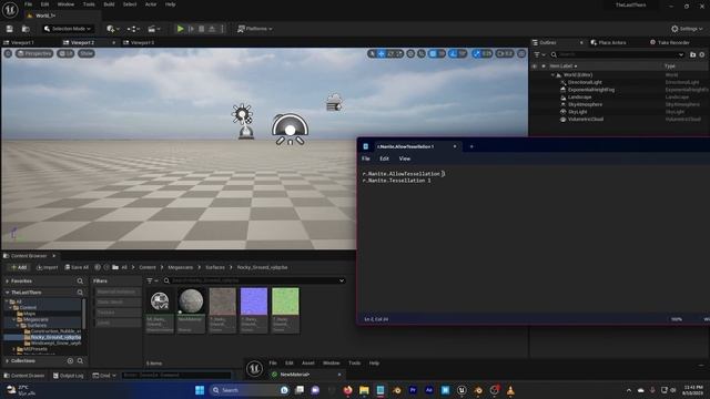 Unreal engine 5.3 landscape displacement (Tutorial) смотреть онлайн