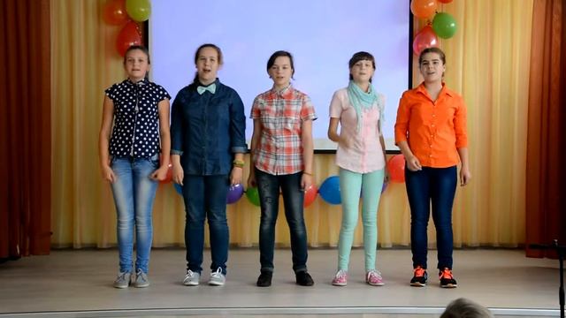 Выступление 7В в День учителя (FULL HD) смотреть онлайн