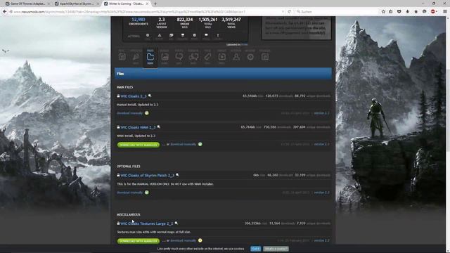 Game Of Thrones Adaptation Mod For Skyrim v4 Installations Tutorial смотреть онлайн