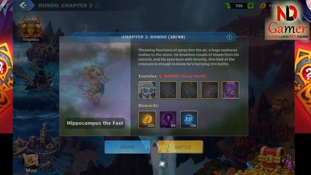 Mighty party Journey - Chapter 3. Rondo (30/40) Hippocampus the Fast 66000 might vs NDL 16335 might смотреть онлайн
