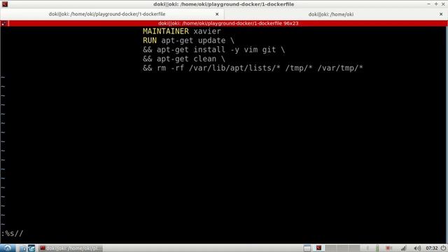 DOCKER - 7. DOCKERFILE : CRÉER UNE IMAGE смотреть онлайн