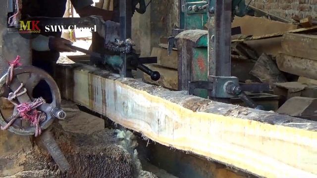 Belah Kayu jati super,sepanjang 6 meter yang Luar Biasa Ekstrim.. bikin suasana jadi menegangkan смотреть онлайн