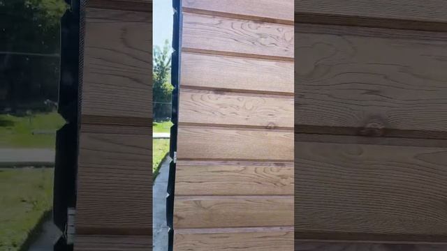 Утепление сруба  и обшиваем его металлом как обшить дом метало сайдингом