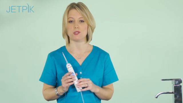 Jetpik Power Floss System Instruction Video смотреть онлайн