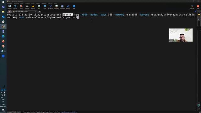 OpenSSL ile HTTPS için Self Sign Web Sertifika Oluşturma x509 | Devops Yolu смотреть онлайн