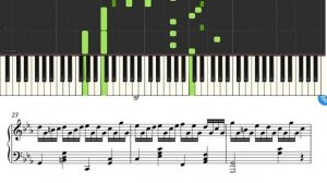 Croatian Rhapsody (Хорватская рапсодия) _ ноты на фортепиано _ Максим Мрвица