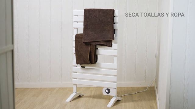 ECODE Toallero Eléctrico con patas, “Towel Heat”, Control por APP Tuya, 105x56x2 cms. ECO-701 смотреть онлайн