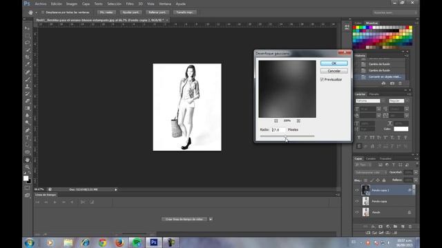 Convertir Foto A Dibujo En Photoshop Cs6 Facil