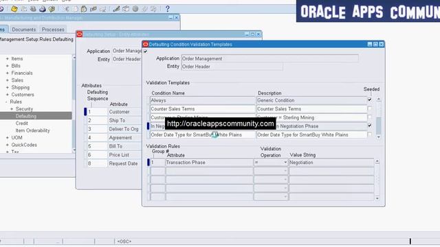 Defaulting Rules Setup - Oracle Order Management смотреть онлайн