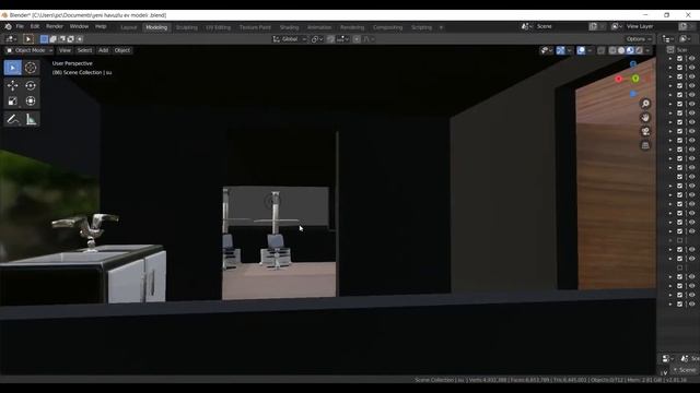 blender 2 8 ev house home ver 2 смотреть онлайн