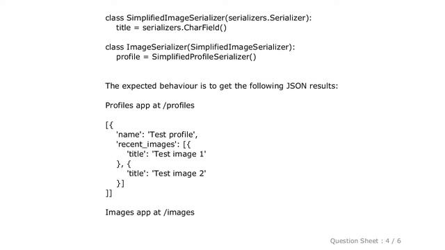 Django : Circular dependency in Django Rest Framework serializers смотреть онлайн