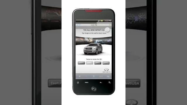 Infiniti's iPhone and Android Campaign with AdMob Google promoting the new QX смотреть онлайн
