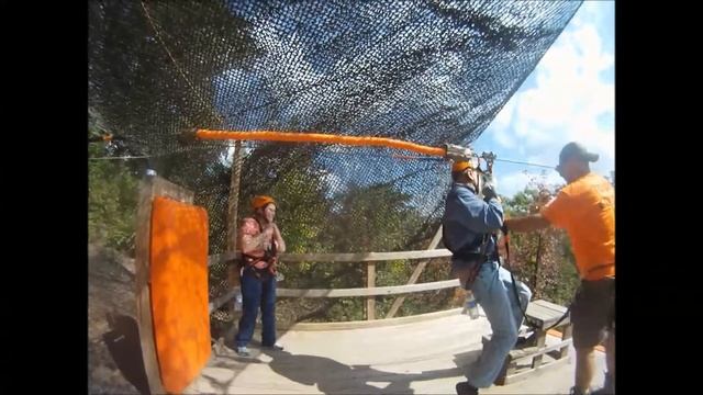 Wears Valley Zipline Adventure - Lines #2 and #3 смотреть онлайн