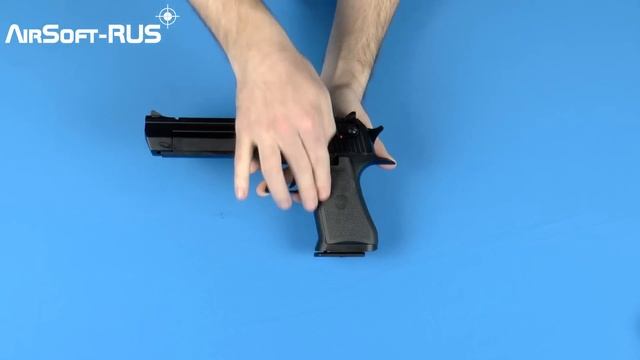 Страйкбольный пистолет KWC Desert Eagle смотреть онлайн