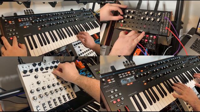 Synth Sessions: Novation Summit / Soma Lyra-8 / Moog DFAM - Jam 09/16/2020 смотреть онлайн