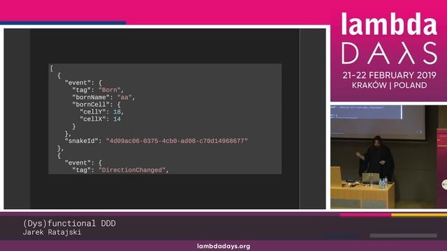 Jarek Ratajski - Dysfunctional DDD | Lambda Days 2019 смотреть онлайн
