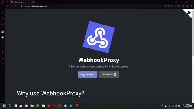 Simple Report System With Discord Webhooks | Roblox смотреть онлайн