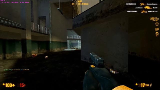 Мультиплеерная карта из Half-life 2 deathmatch dm_lockdown в black mesa source смотреть онлайн