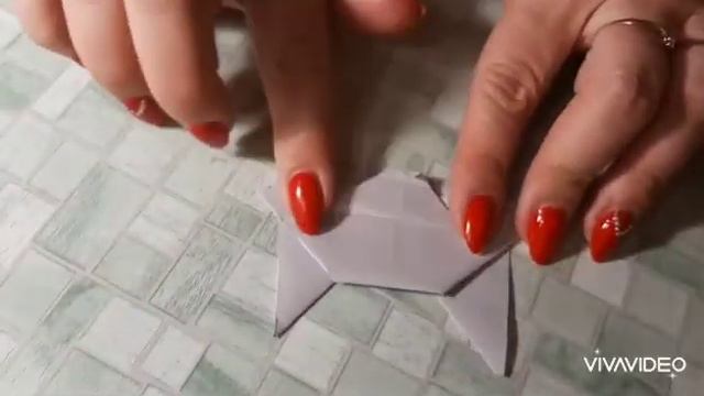 Конструирование из бумаги " Волк". смотреть онлайн