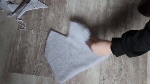 Как пошить шапку за 5 минут Из футера Из старых вещей