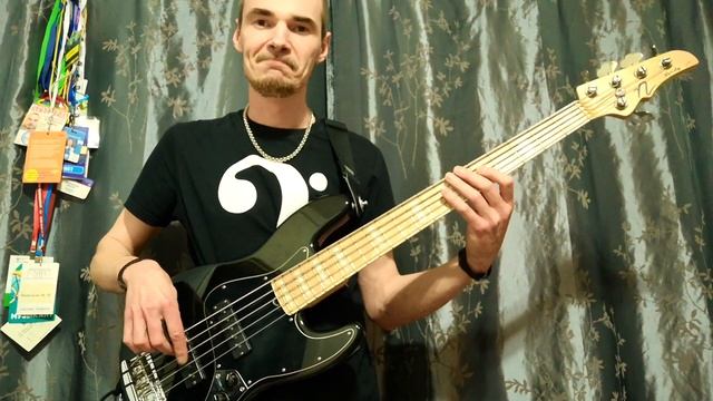 Бас-гитара уроки Мертвые ноты Перкуссивный элемент игры на бас-гитаре смотреть онлайн